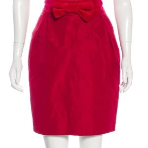 red valentino skirt
